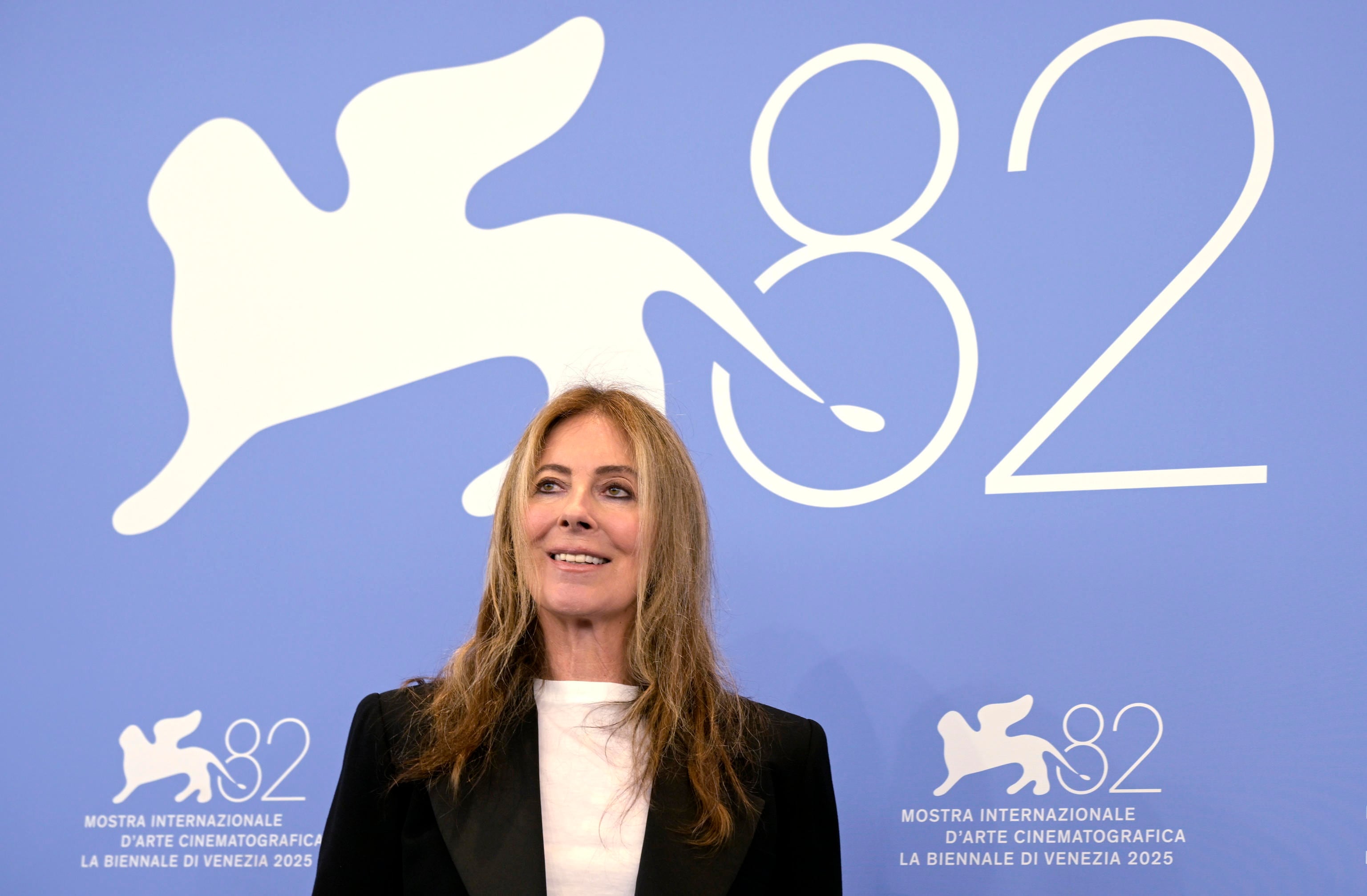 La directora Kathryn Bigelow presenta &#039;A House of Dynamite&#039; en Venecia  (Cine, Cine, Italia, Venecia) EFE/EPA/RICCARDO ANTIMIANI