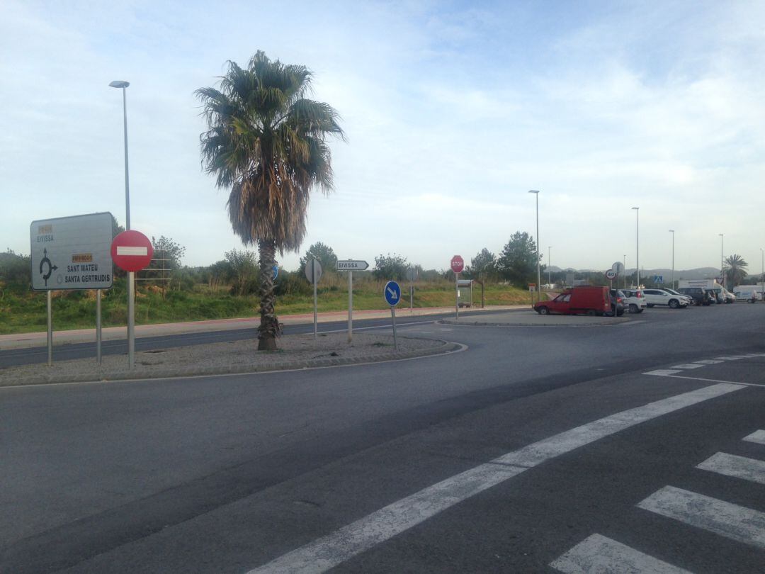 Imagen de archivo de la carretera de Santa Gertrudis