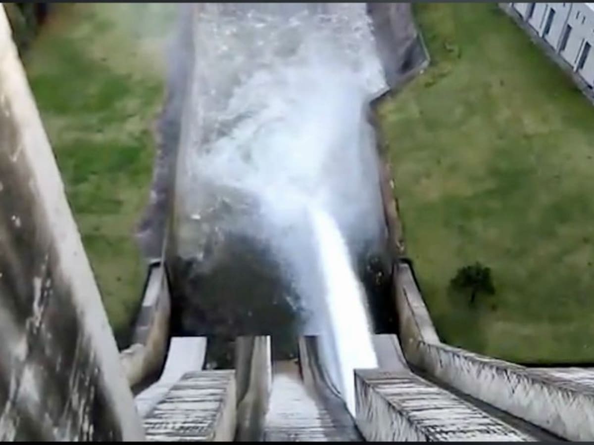 La Concepción empieza a desembalsar tras llegar al 94% de su capacidad