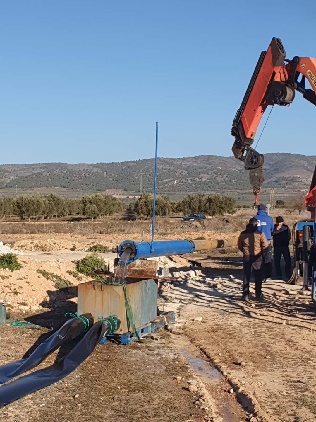 Obras en el Pozo Candela