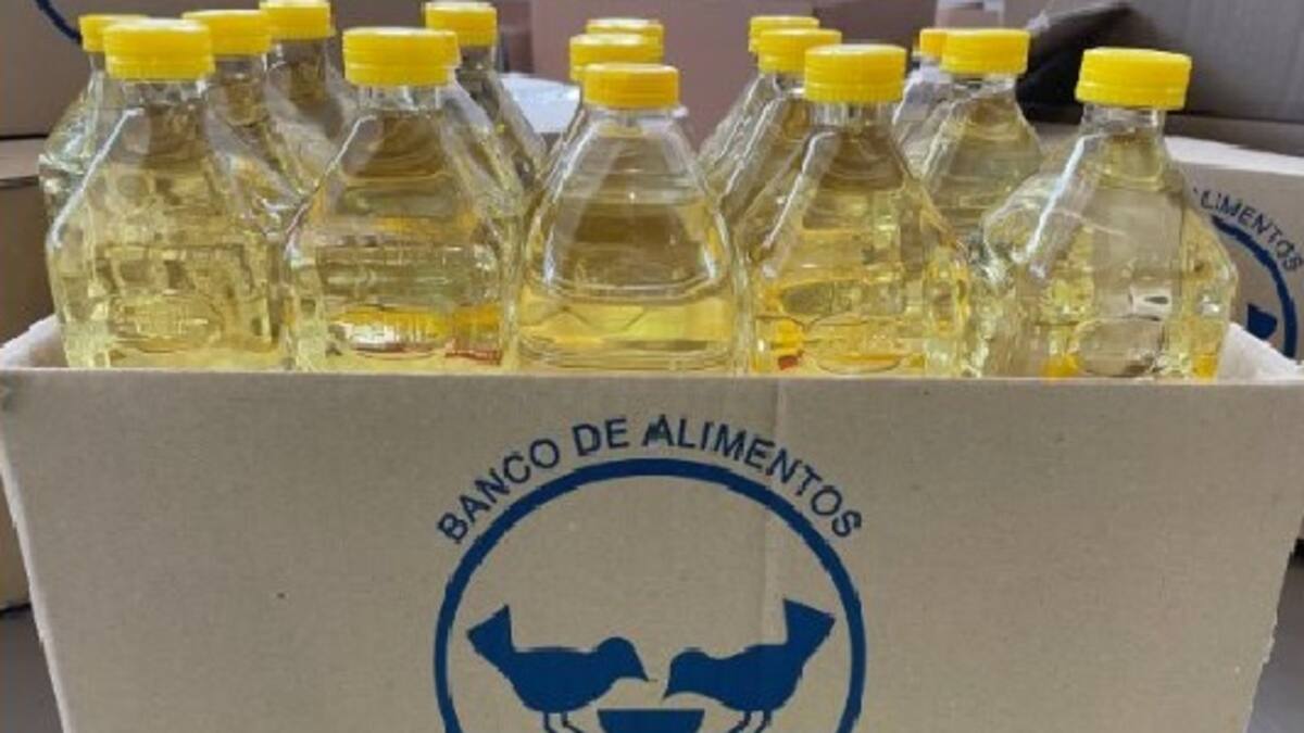 Hablamos con el director de Marketing del Banco de Alimentos sobre el stock de reservas de aceite