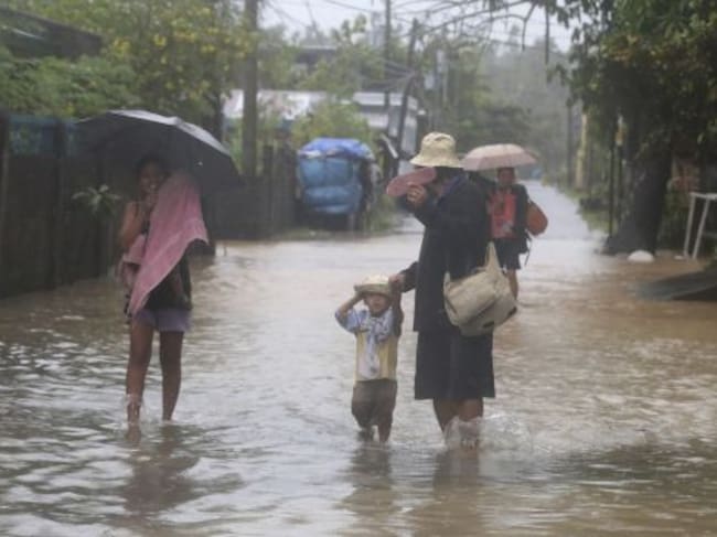 Inundaciones causadas por Hagupit