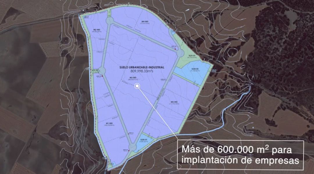 El parque ocupará 80 hectáreas en el entorno de la Fábrica Municipal de Maderas