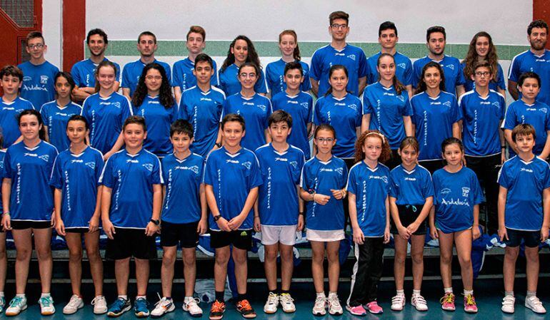 Plantilla del Club de Bádminton Arjonilla 