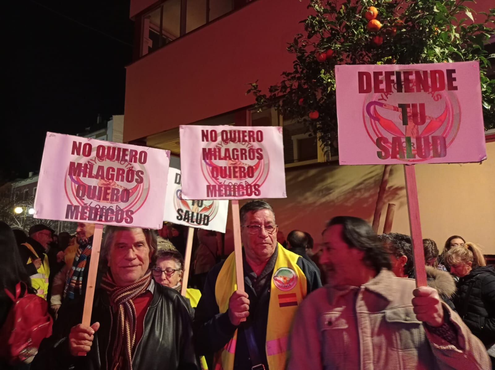 Manifestación Sanitaria en Lorca