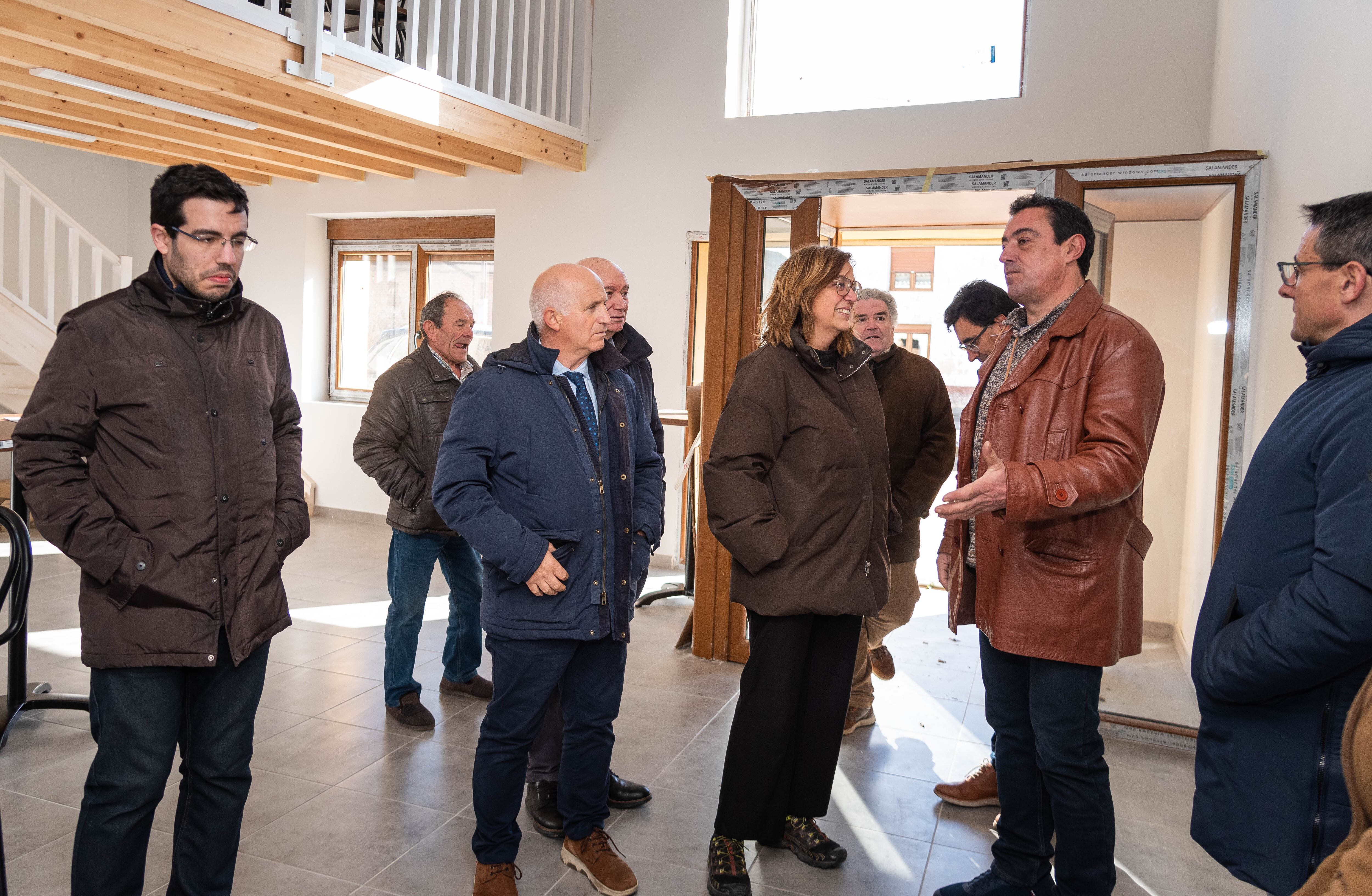 La Diputación de Palencia invierte 60.000 euros en el nuevo Centro de Usos Múltiples de Villaherreros