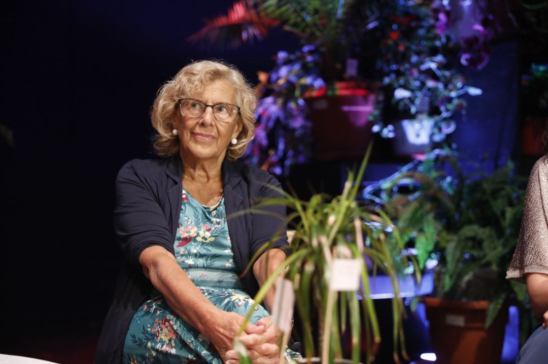 Manuela Carmena, en su época de alcaldesa de Madrid