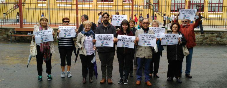 María Xosé Bravo, BNG, en campaña