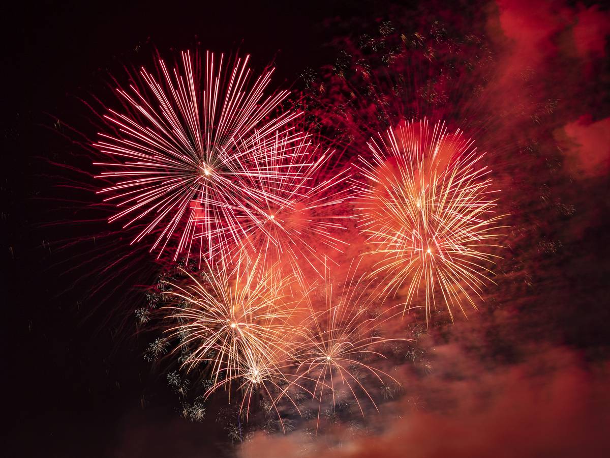 Fuegos artificiales en València