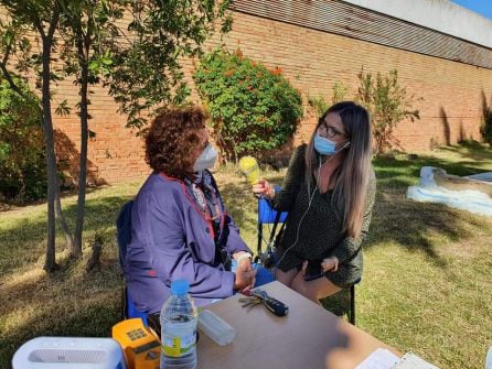 Mari Carmen maestra del colegio con casi 40 años dedicada a la docencia