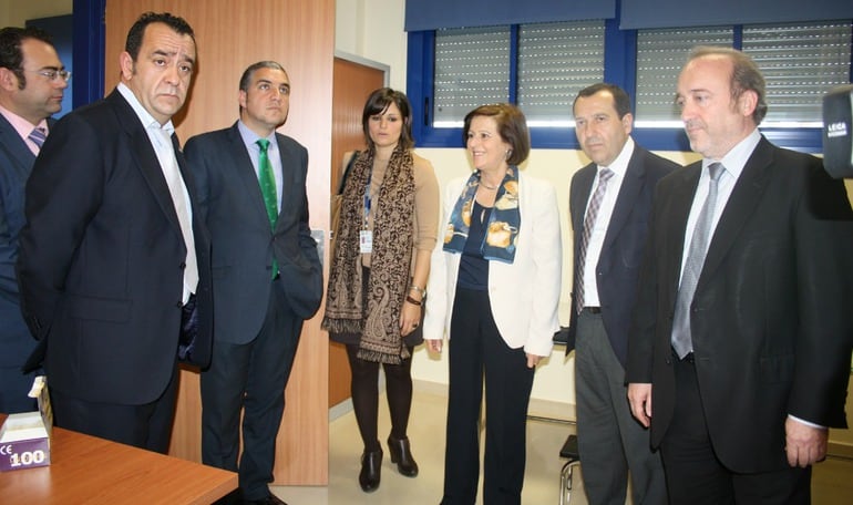 La consejera de Salud durante la inauguración del nuevo ambulatorio de Villanueva del Trabuco