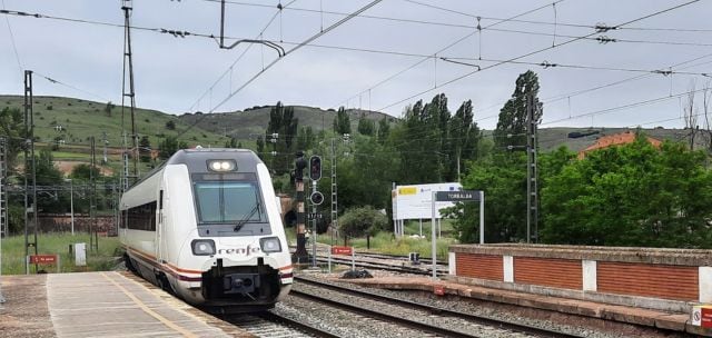 Tren en Soria