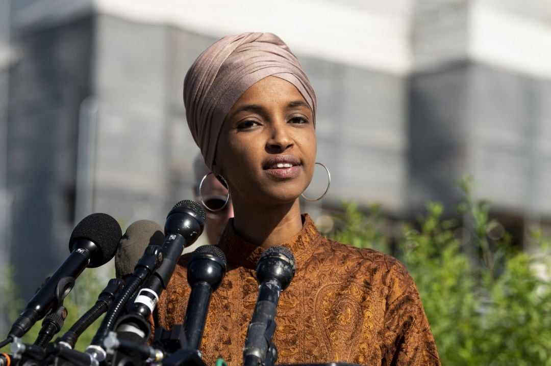 Ilhan Omar, representante por Minnesota.