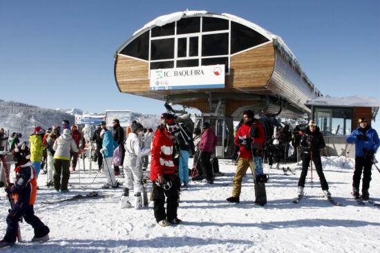 L&#039;estació de Baqueira Beret és la que ha rebut més esquiadors