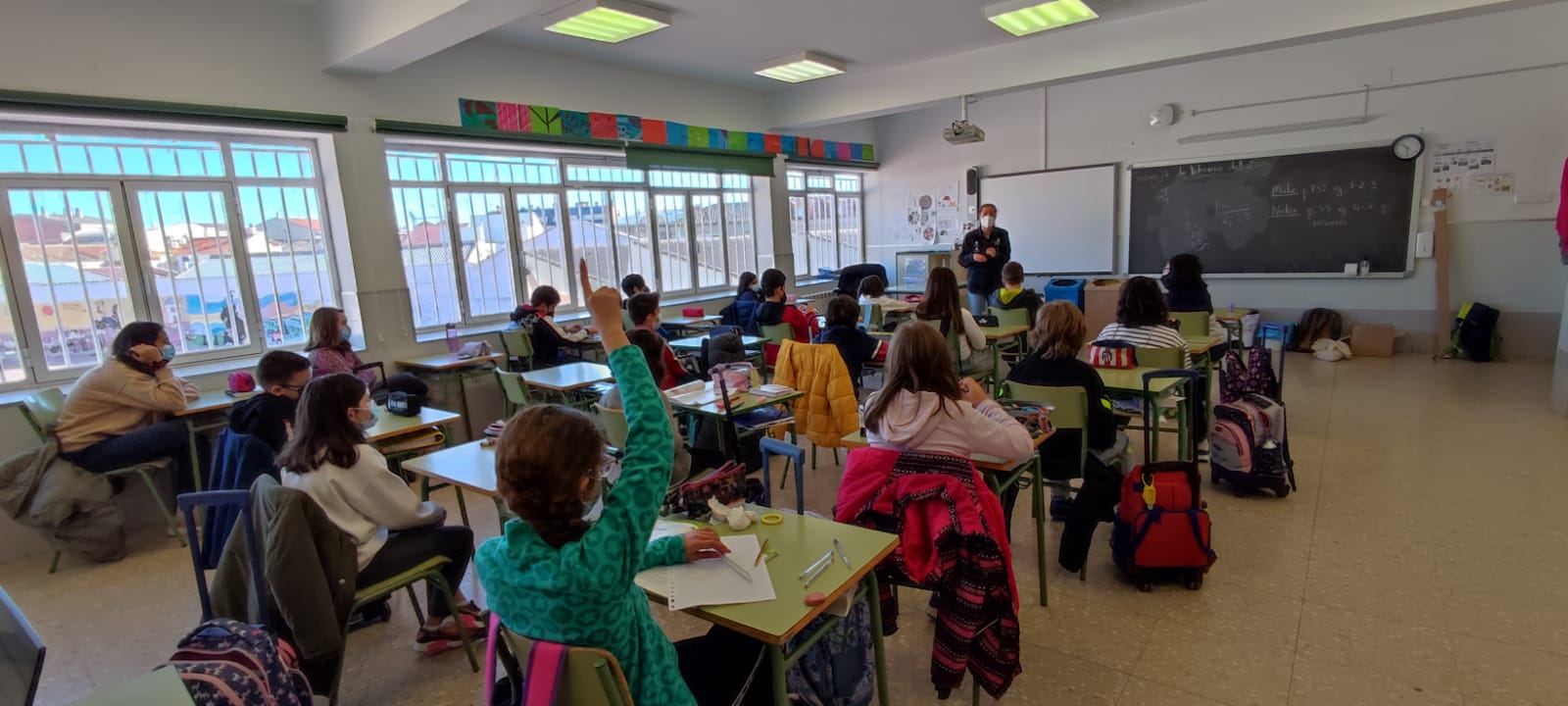 Los talleres se desarrollan en colegios de Cuenca, Tarancón, Casasimarro, Priego y Minglanilla.