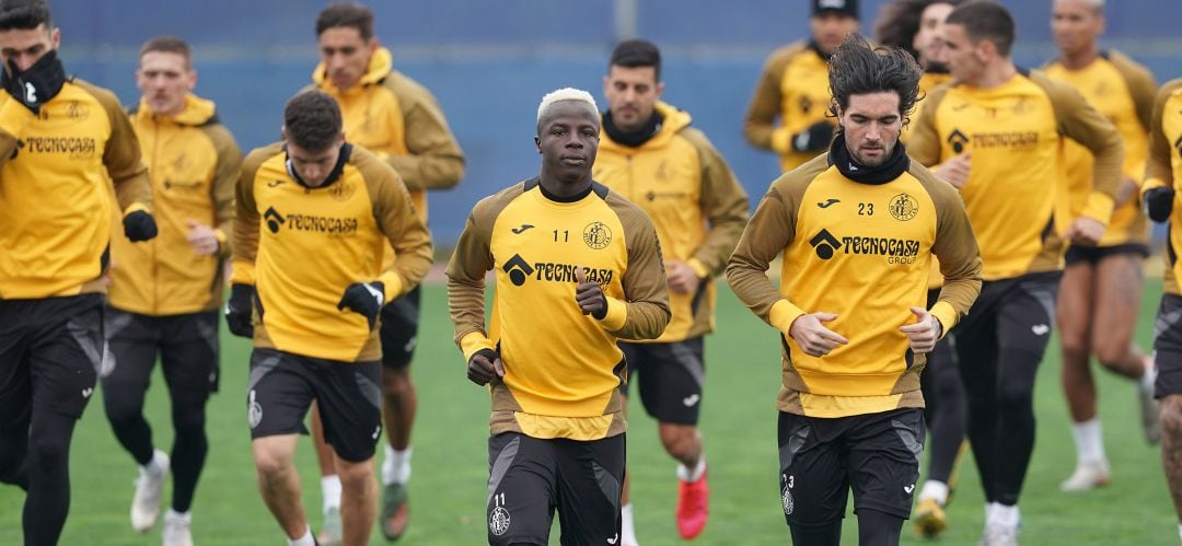 Los azulones realizaron su última sesión de entrenamientos el pasado viernes.