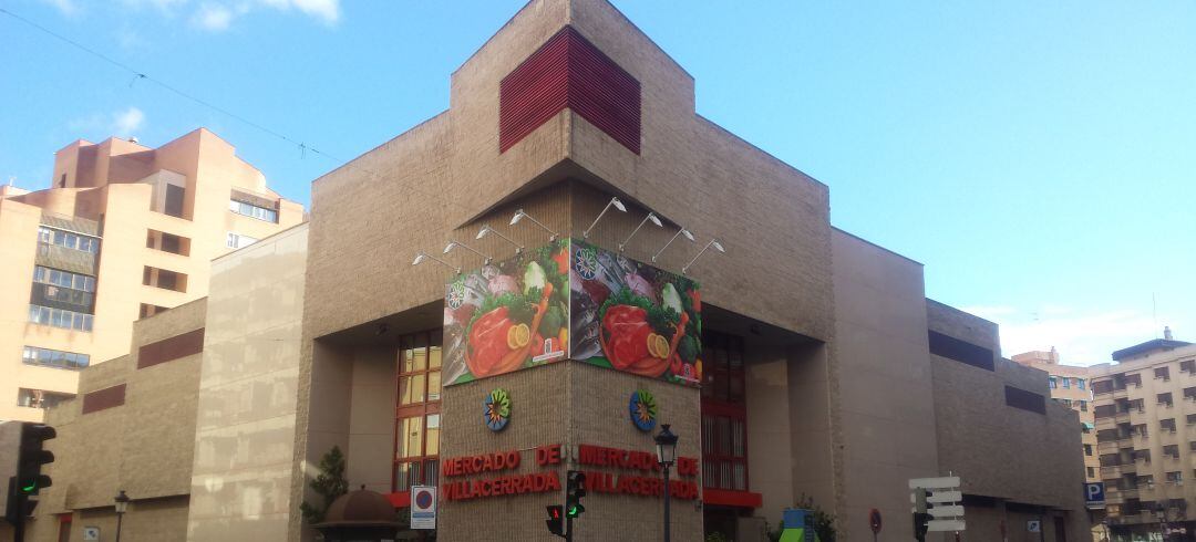 Fachada del mercado de Villacerrada