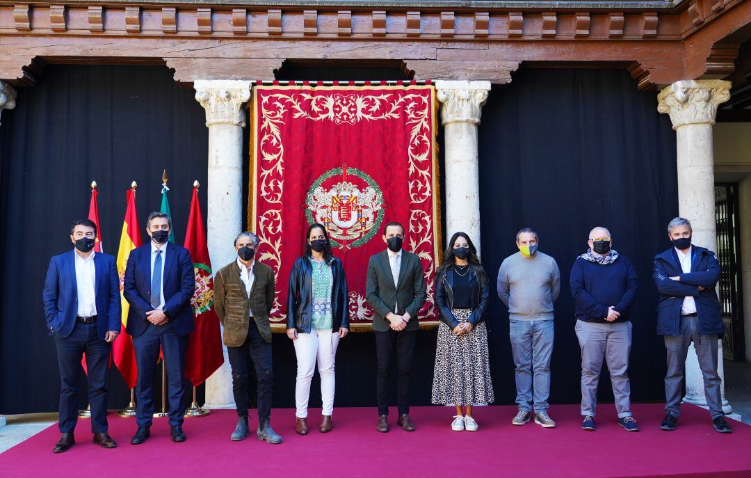 Representantes de las agencias de viaje mexicanas en la Diputación de Valladolid