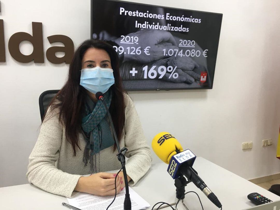 Alba García, concejala Servicios Sociales Elda