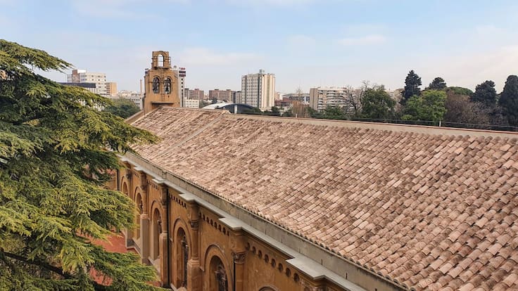 Visita a las obras de la Iglesia de Jesuitas