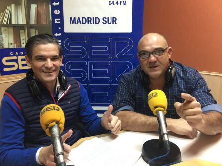 Antonio Montana, organizador del Mercado del Juguete de Madrid, y Roberto Espacios, portavoz