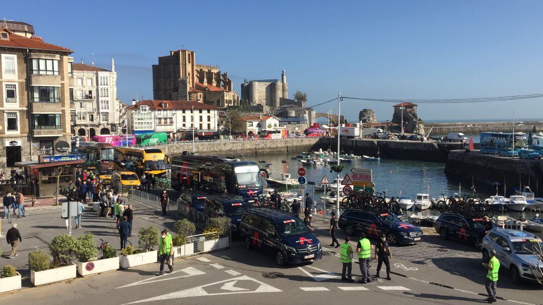 Castro Urdiales acoge la salida de la 10ª etapa de La Vuelta 2020.