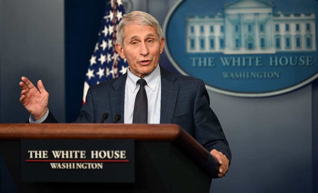 El principal epidemiólogo de Estados Unidos, Anthony Fauci.