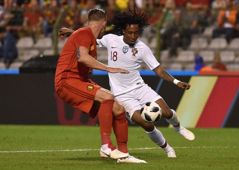 Gelson, en un partido con Portugal