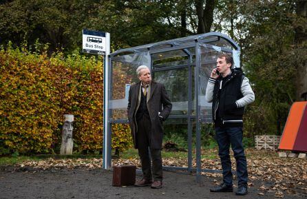 Timothy Spall en una escena de El inglés que cogió la maleta y se fue al fin del mundo