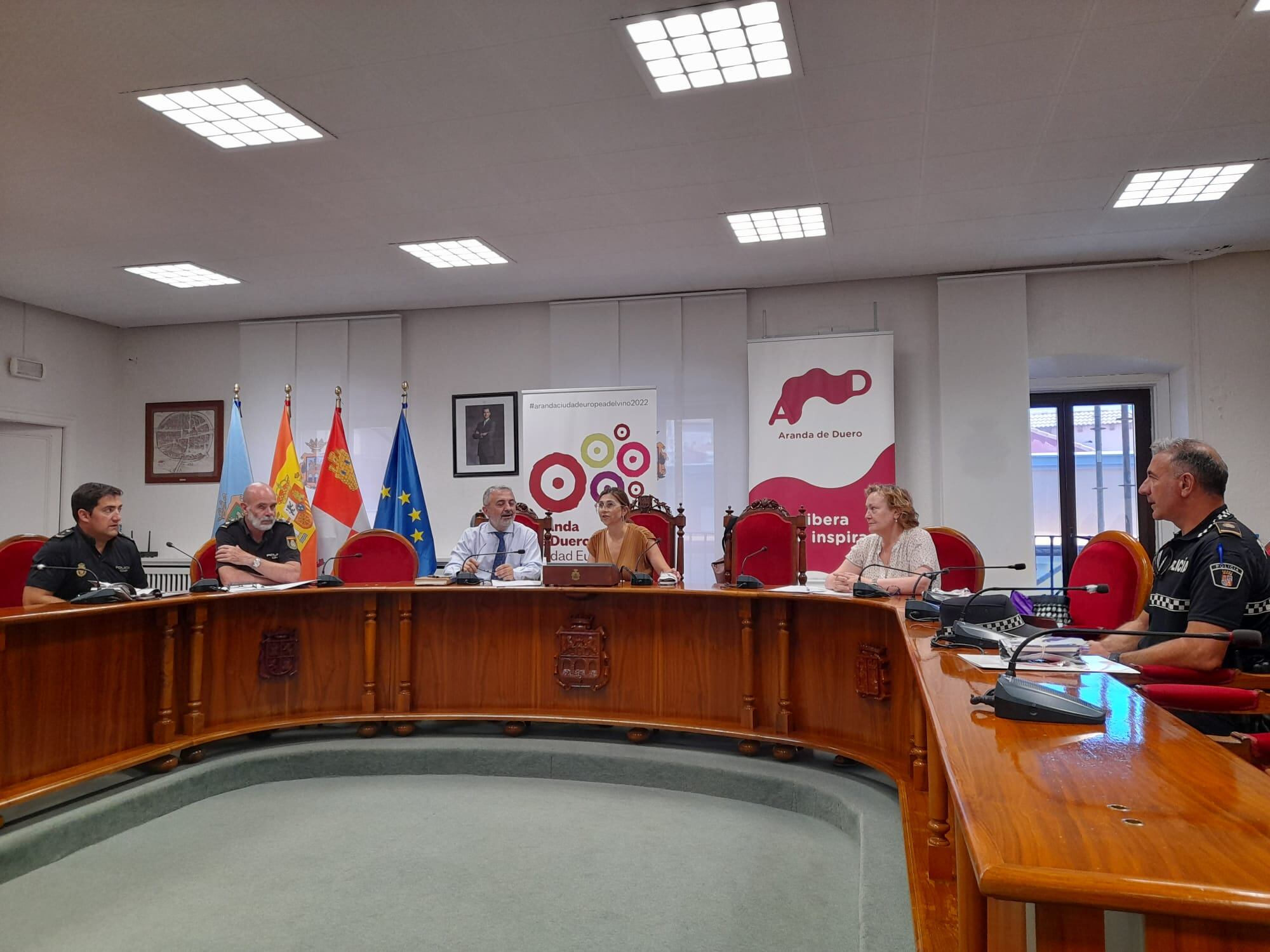 Mesa de Coordinación Policial VIOGEN Aranda