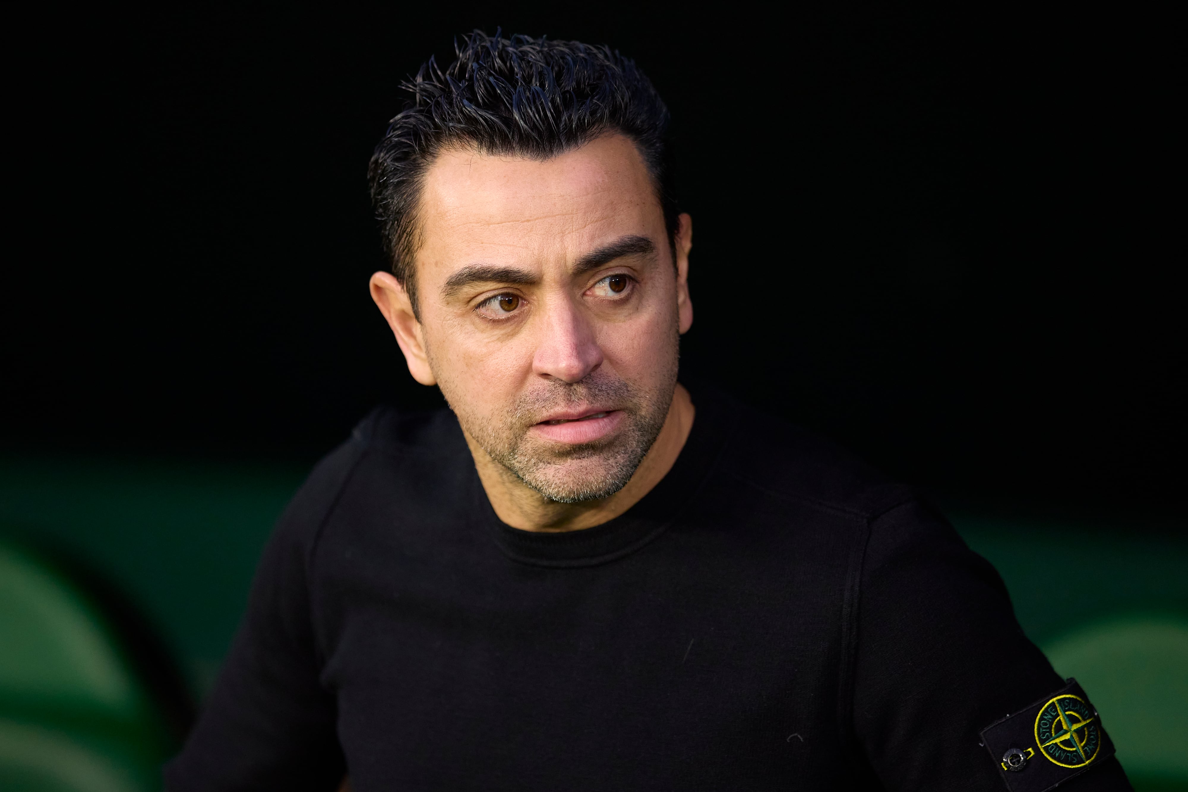 Xavi Hernandez durante el encuentro de LaLiga EA Sports entre el Real Betis y el FC Barcelona en el Estadio Benito Villamarin. (Photo by Fran Santiago/Getty Images)