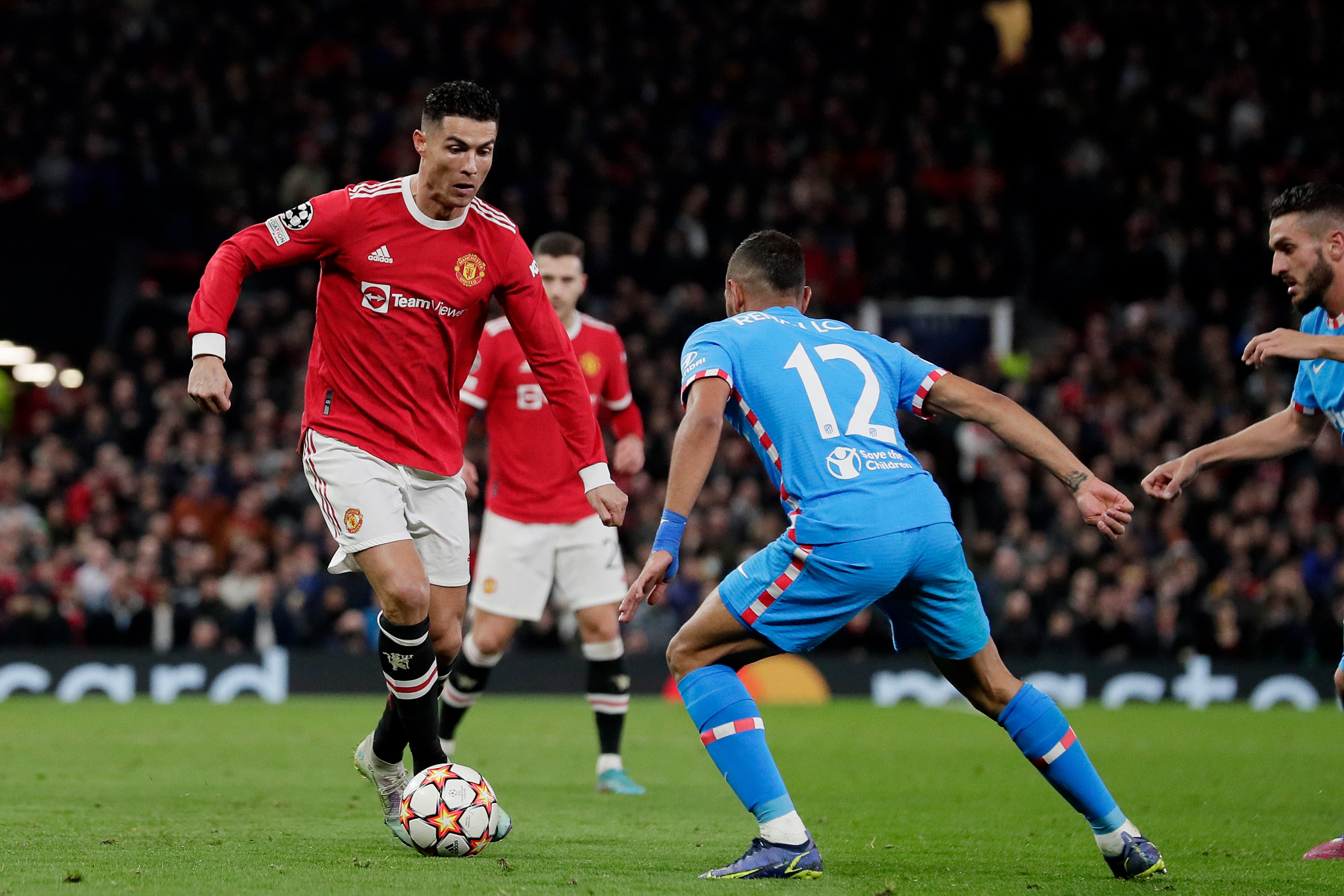 Cristiano Ronaldo contra el Atlético  de Madrid