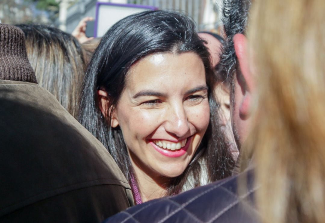 La portavoz de Vox en la Asamblea de Madrid, Rocío Monasterio