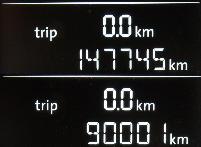 Un comtaquilòmetres abans i després de ser manipulat