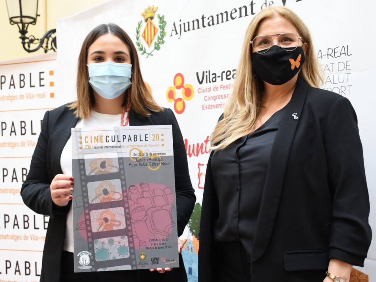 La actriz Yassmine Othman se esposa en Vila-real a 'Cineculpable 2020'