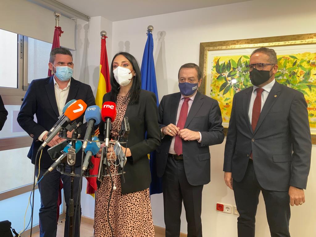 Reunión de la Comisión de evaluación del impacto de la invasión de Rusia a Ucrania en las empresas de la Región de Murcia