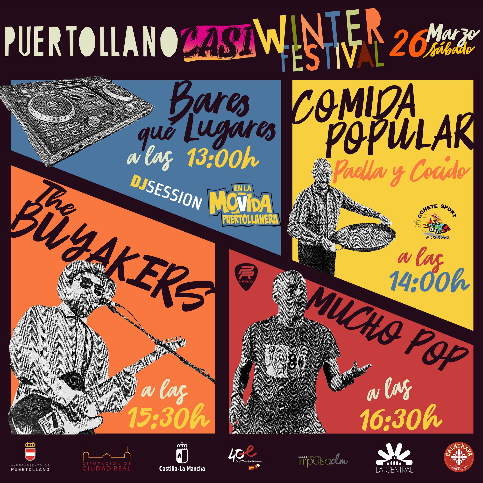 Cartel &quot;Casi Winter&quot; 2022 en Puertollano