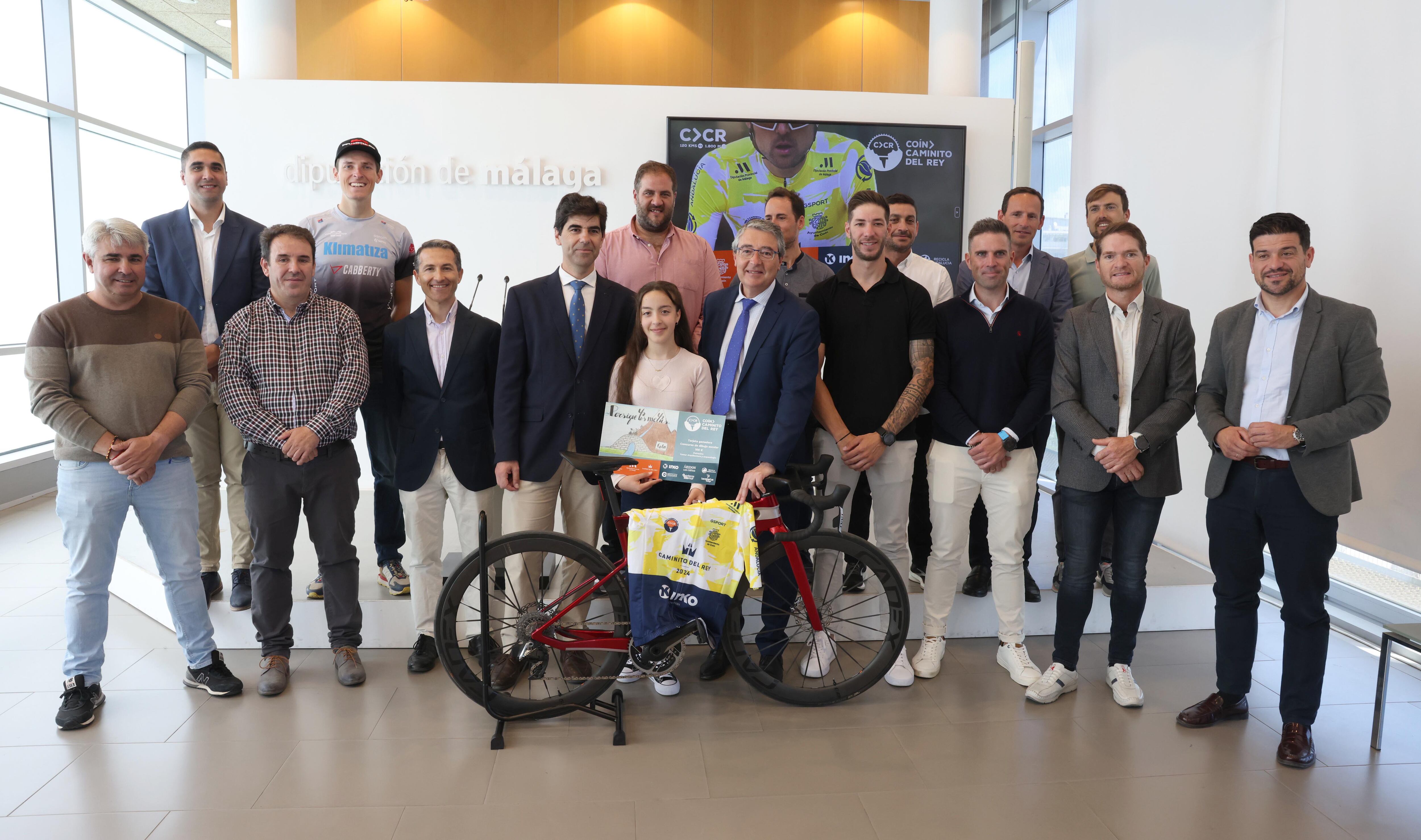 La tercera edición de la Cicloturista Coín-Caminito del Rey se celebrará este domingo con salida y llegada en Coín, tiene un recorrido de 120 kilómetros