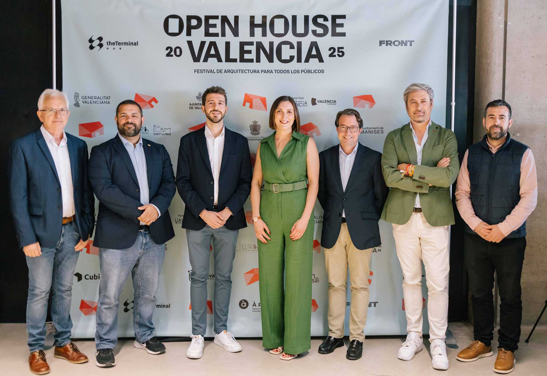 Jordi Pla y Paco Payá, durante el evento de presentación de una nueva edición del Open House