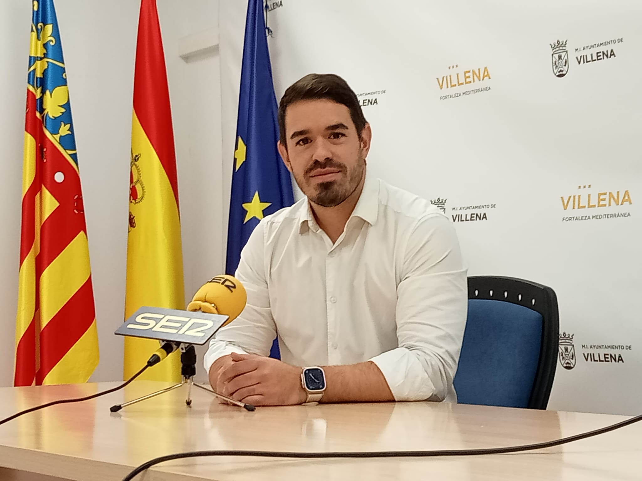 Miguel Angel Salguero, portavoz del grupo municipal del PP