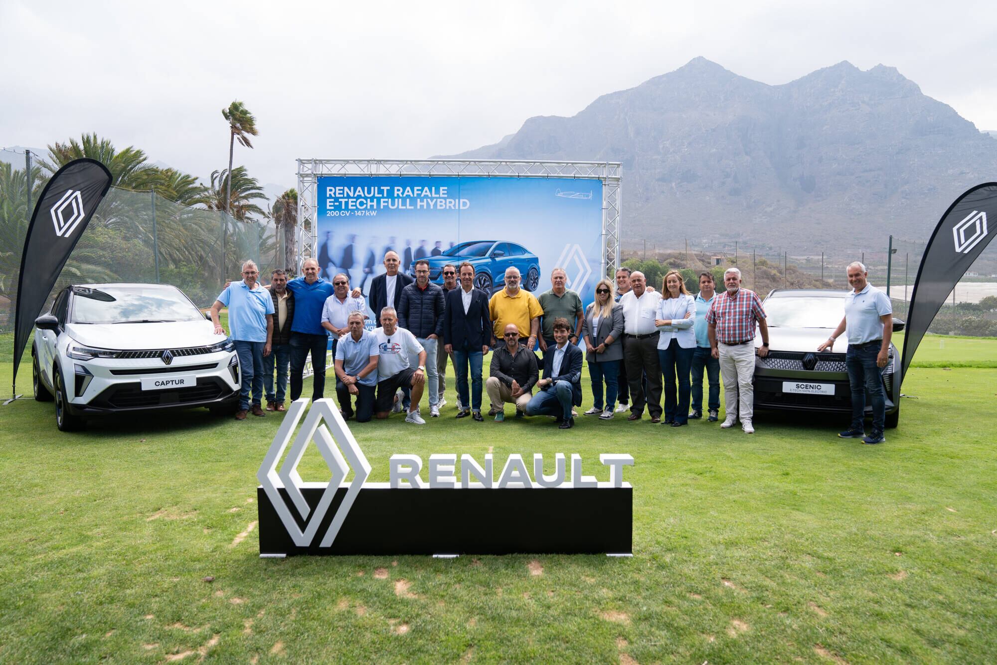 Presentación de las novedades de la gama E-Tech de Renault a la prensa canaria.