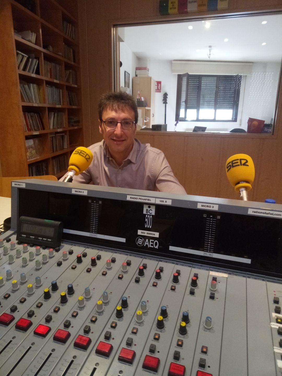 El concejal Tomás Veganzones