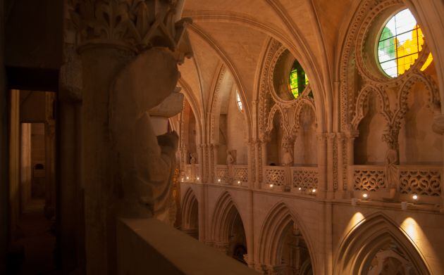 Triforio de la catedral de Cuenca.