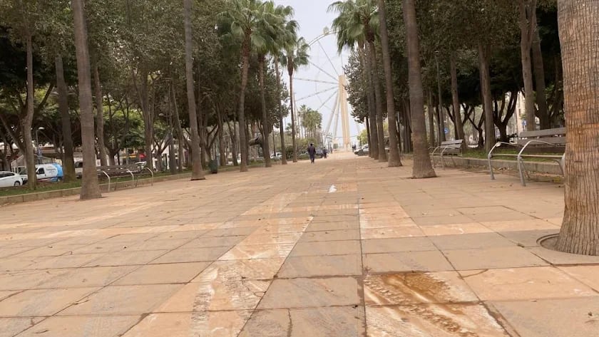 La calima tiene las horas contadas en Almería.