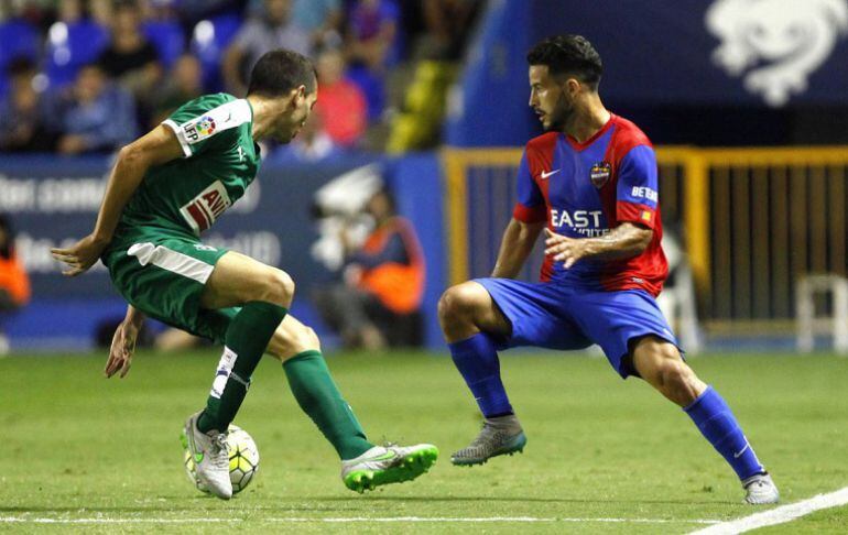 Rubén García frente al Eibar
