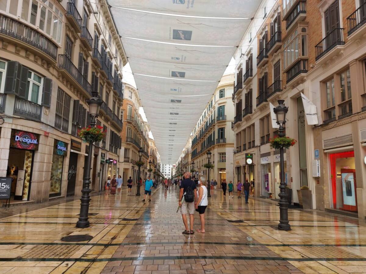La calle Larios de Málaga cumple 130 años