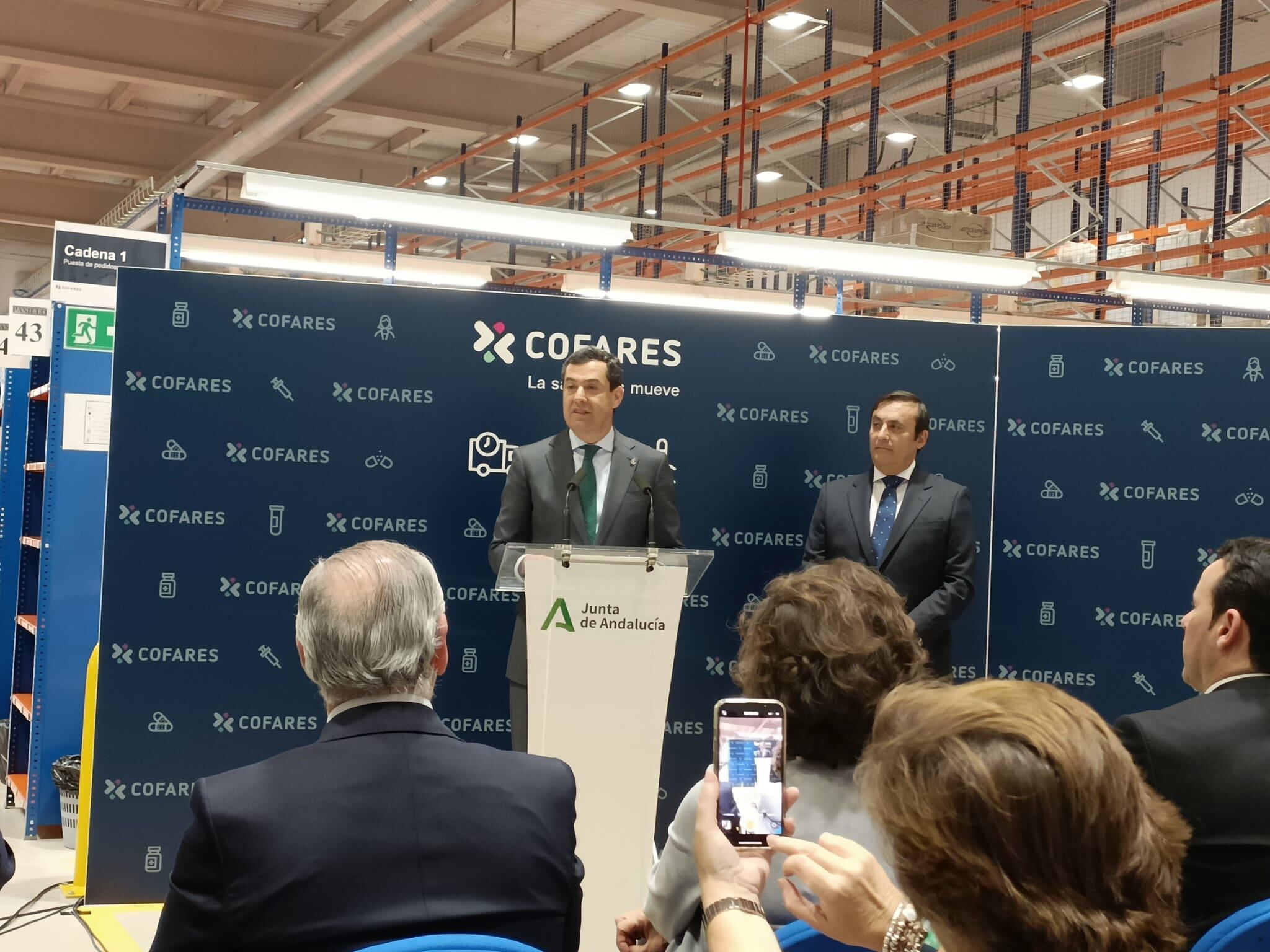 Inauguración de Cofares en la ciudad de Linares.