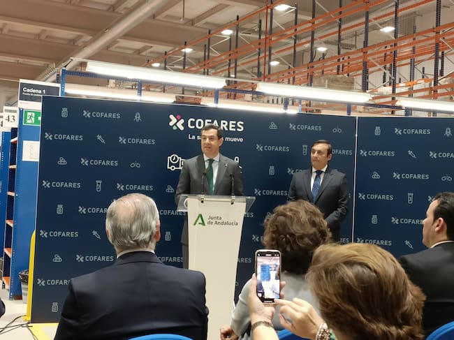 Inauguración de Cofares en la ciudad de Linares.
