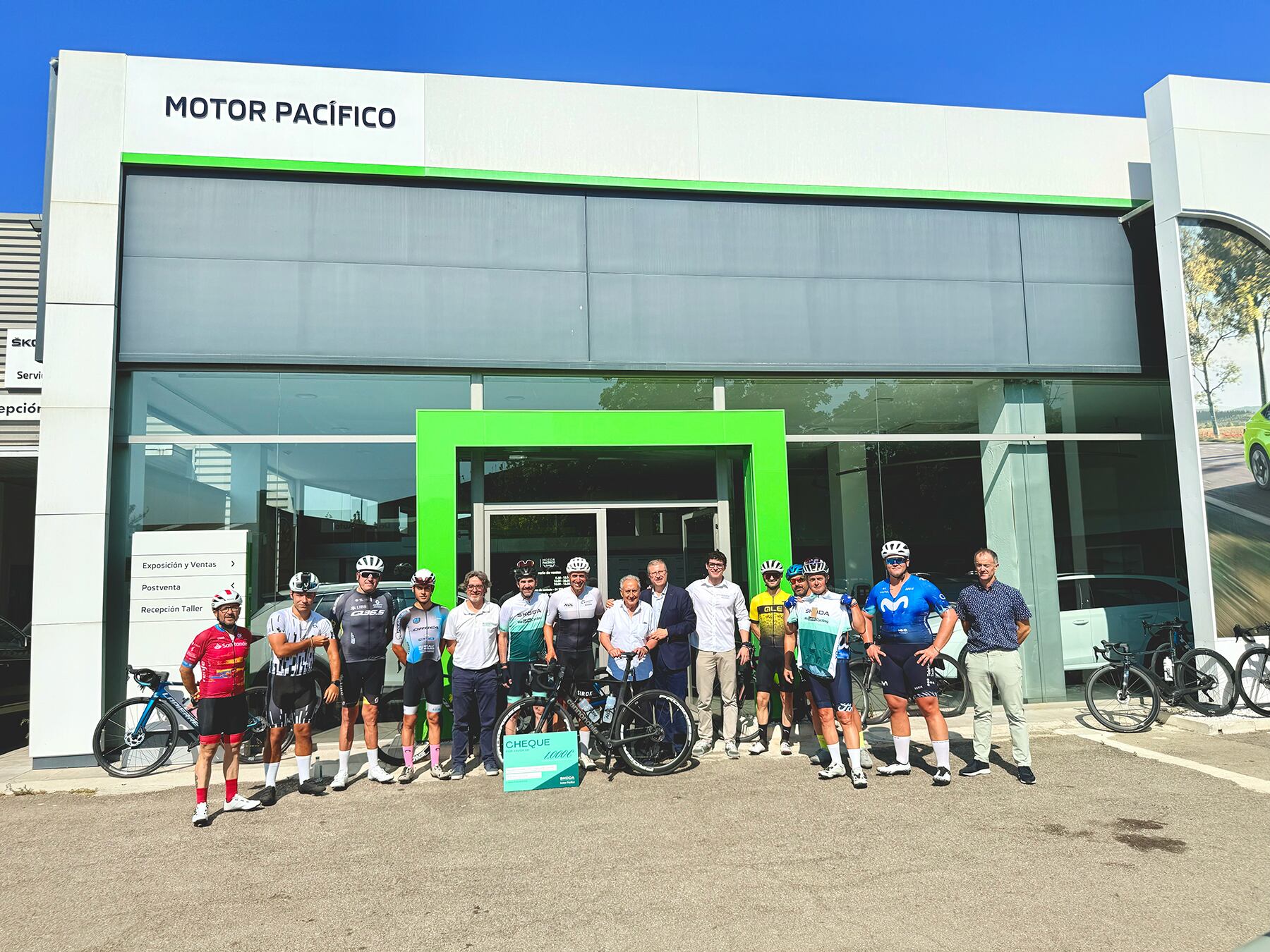 Parada en Skoda Motor Pacífico. Fuente: Skoda Motor Pacífico