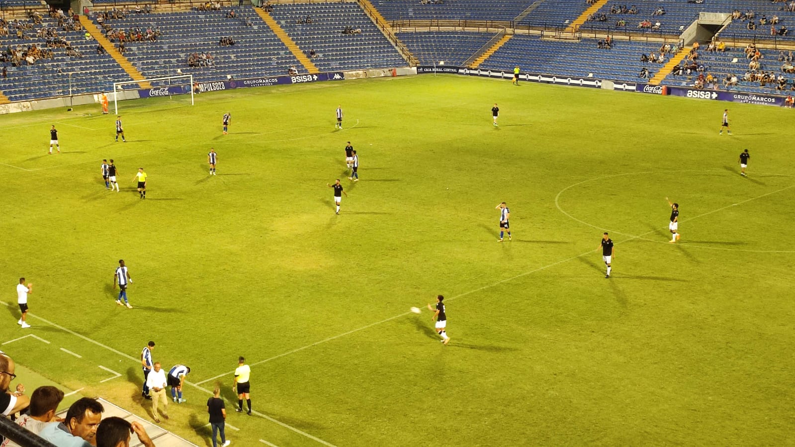 Encuentro de pretemporada entre el Hércules y el CD Castellón, en el Rico Pérez